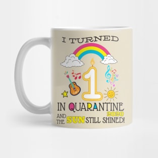 Quarantine 1st Birthday 2020 Mug